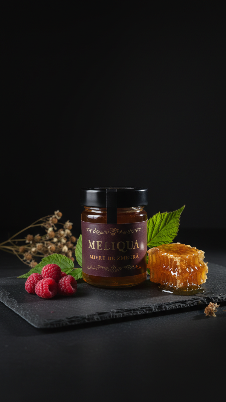 Miere de Zmeur | Produs Rar și Natural | MELIQUA