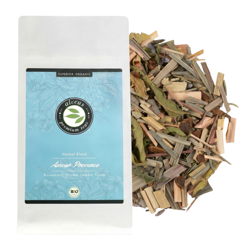 Amour Provence - Ceai de plante BIO - Verbenă, Cimbru și Lemongrass - 100g
