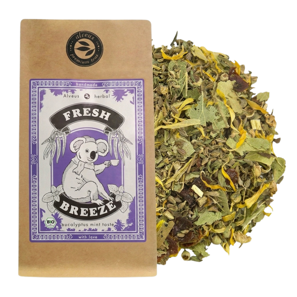 Fresh Breeze - Ceai de plante BIO - Anason, Tei și Mentă - 100g