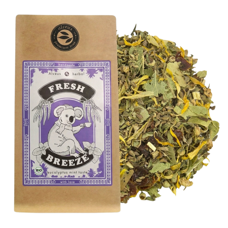 Fresh Breeze - Ceai de plante BIO - Anason, Tei și Mentă - 100g