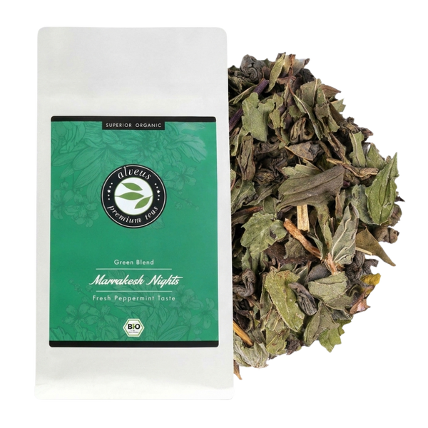 Marrakesh Nights - Ceai verde și mentă BIO - 100g