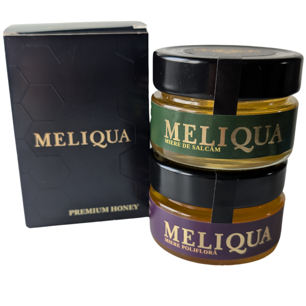 Combo box miere: Duo de miere crudă - 2x 125g